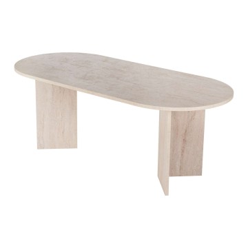 Eettafel NEL 200x90 cm beige