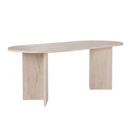 Eettafel NEL 200x90 cm travertijn