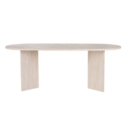 Eettafel NEL 200x90 cm travertijn