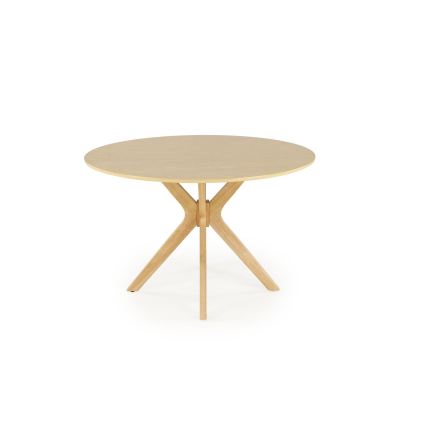 Eettafel NICOLAS Ø 120 cm, bruin