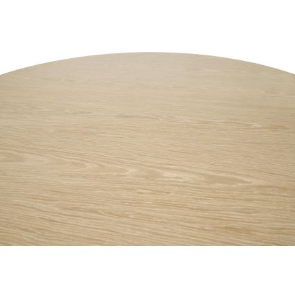 Eettafel NICOLAS Ø 120 cm, bruin