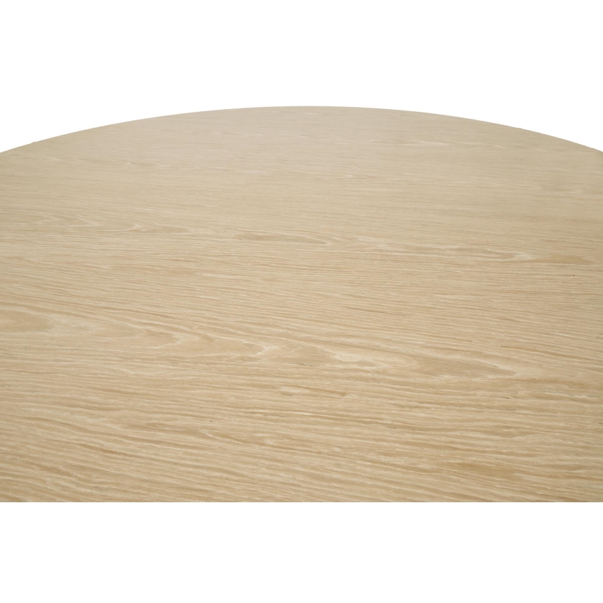 Eettafel NICOLAS Ø 120 cm, bruin