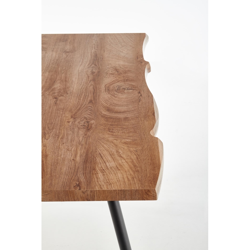 Eettafel SOLACE eik/zwart