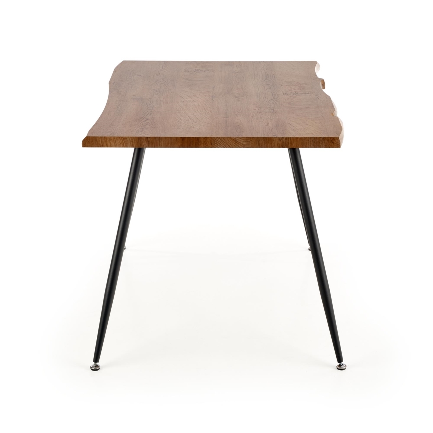 Eettafel SOLACE eik/zwart