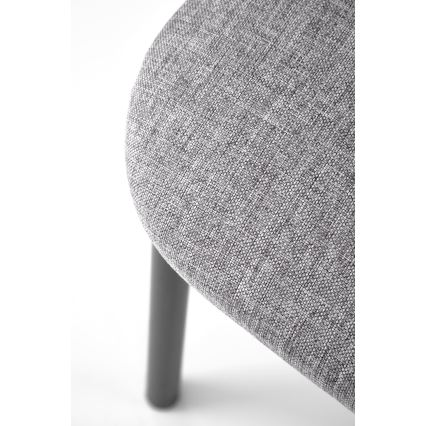 Eettafelset NANDO 84x54 cm grijs/bruin/zwart