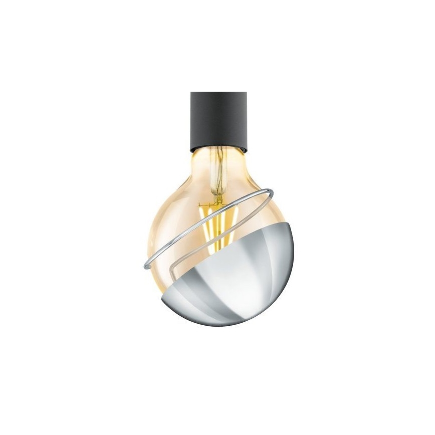 Eglo 11907 - Decoratieve bolvormige kap voor gloeilamp G95 glanzend chroom