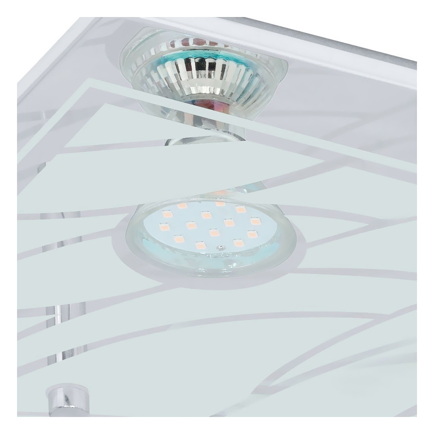 Eglo 13674 - LED Plafondlamp FARELLA 4xGU10/3W/230V