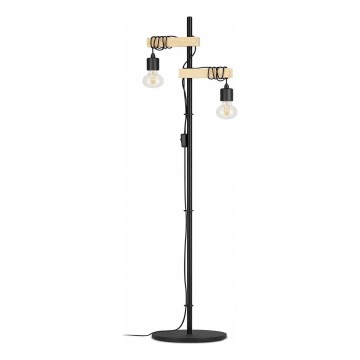 Eglo 183215 - Vloerlamp TOWNSHEND 1xE27/60W/230V