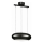 Eglo 18912 - CARSICO hanglamp aan kabel 1xE27/60W/230V zwart-chroom
