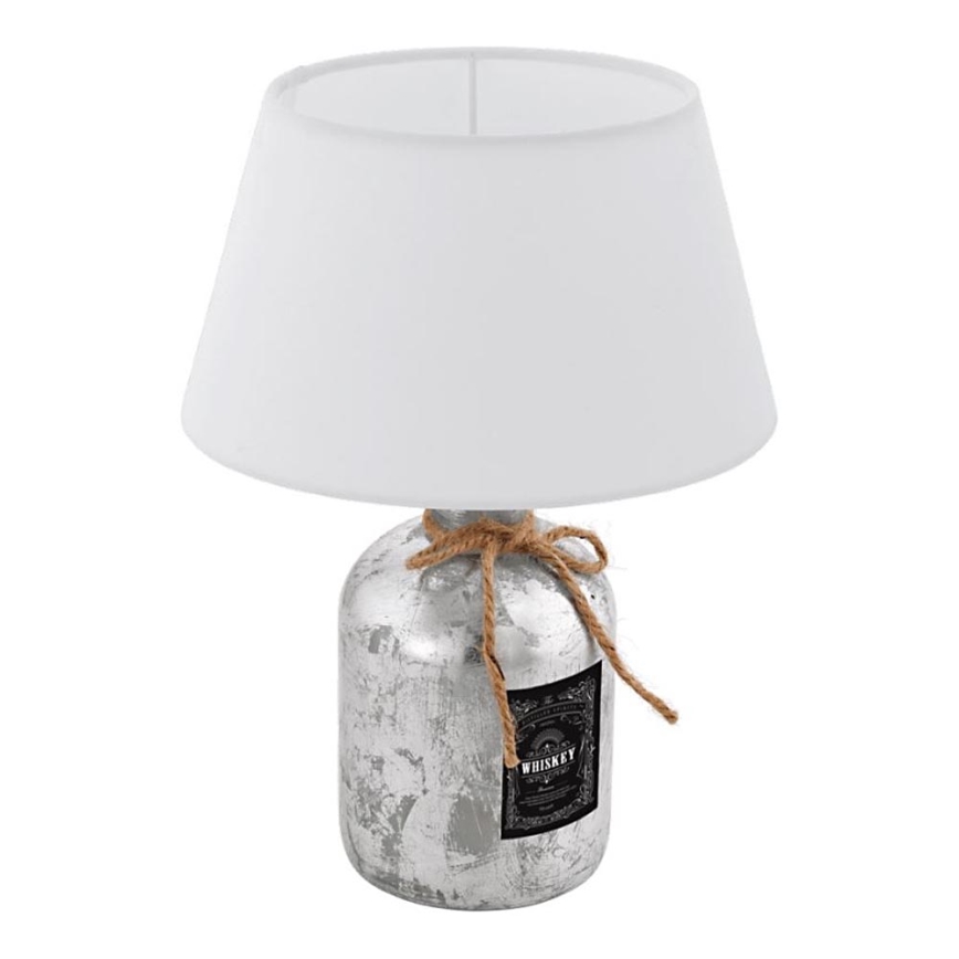 Eglo 202115 - Tafellamp MOJADA 1xE27/40W/230V wit