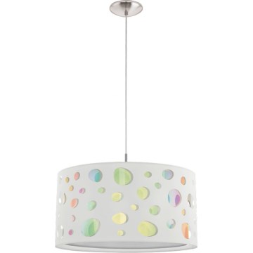 Eglo 202528 - MONEDA kinderhanglamp aan snoer 1xE27/60W/230V