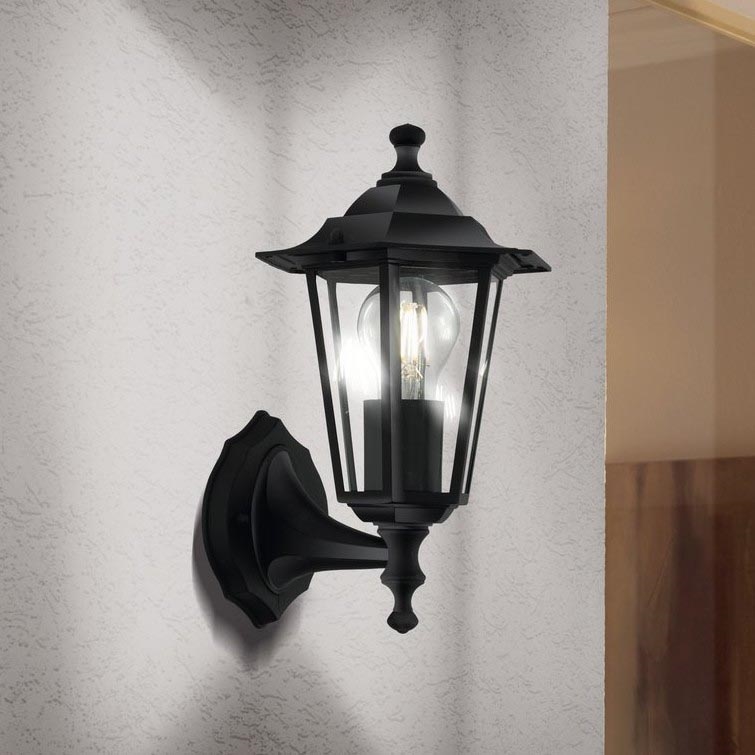 EGLO 22468 - Buiten wandlamp LATERNA 4 1xE27/60W zwart