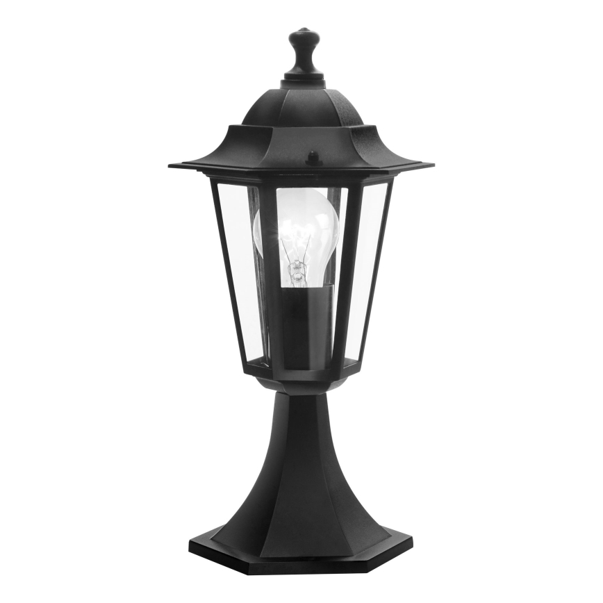 EGLO - Buitenlamp 1xE27/60W zwart IP44
