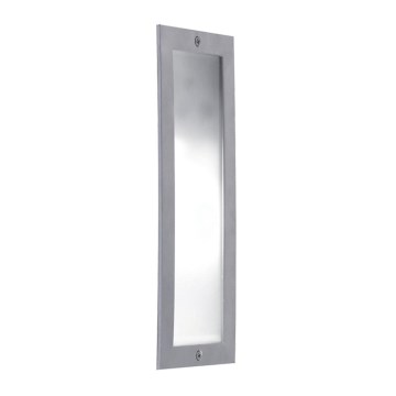 Eglo 27814 - Inbouwarmatuur voor buiten ZIMBA 1xE27/60W/230V IP44 grijs