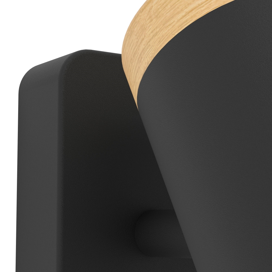 Eglo - Wandspot voor de badkamer 1xGU10/3W/230V IP44 zwart/beige