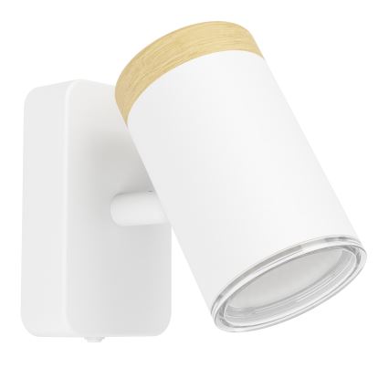 Eglo - Badkamer wandspot 1xGU10/3W/230V IP44 wit/beige