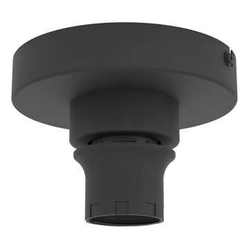 Eglo 300175 - Plafondlamp CURITIBA 1xE27/40W/230V Ø 13 cm zwart