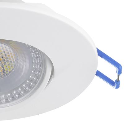 Eglo - Set van 3 LED-inbouwspots LED/4,9W/230V 2700/4000/6500K Ø 9 cm wit