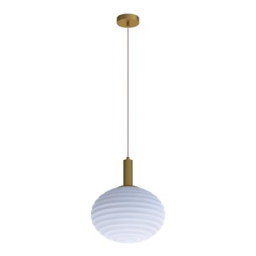 Eglo 300499 - Hanglamp aan kabel ERCALTO 1xE27/25W/230V goudkleurig