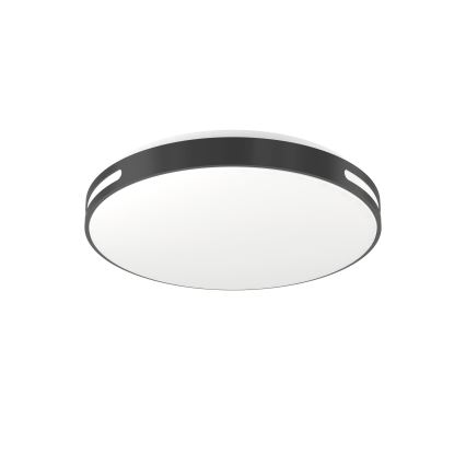 Eglo 300687 - Dimbare LED RGBW plafondlamp MONTEGRANARO-Z, LED 18,5 W, 230 V, 2700–6500 K, Ø 39,4 cm, zwart + afstandsbediening