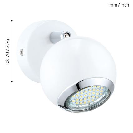 EGLO - LED Spotlamp 1xGU10/3W LED