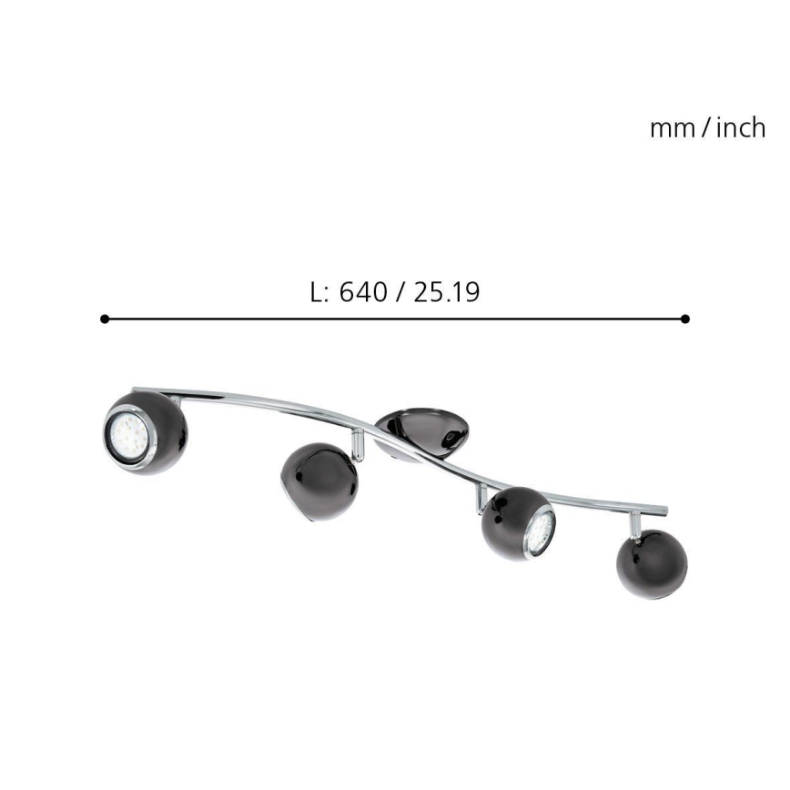 EGLO - LED Spotlamp 4xGU10/3W LED