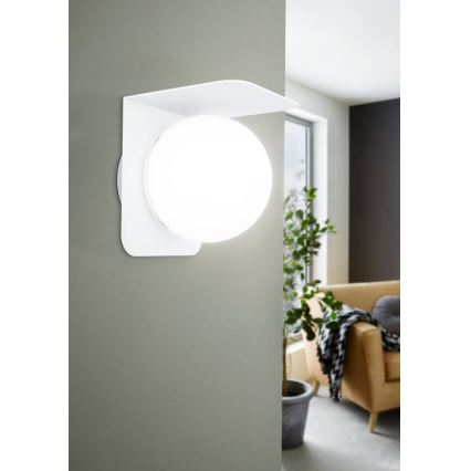 Eglo 31052 - LED RGBW Dimbaar buitenlamp CORRIENTES 1xE27/9W/230V IP44 wit