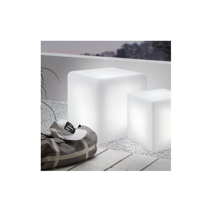 Eglo 31054 - LED RGBW Dimbaar buitenshuis lamp 1xE27/9W/230V 40 cm IP65