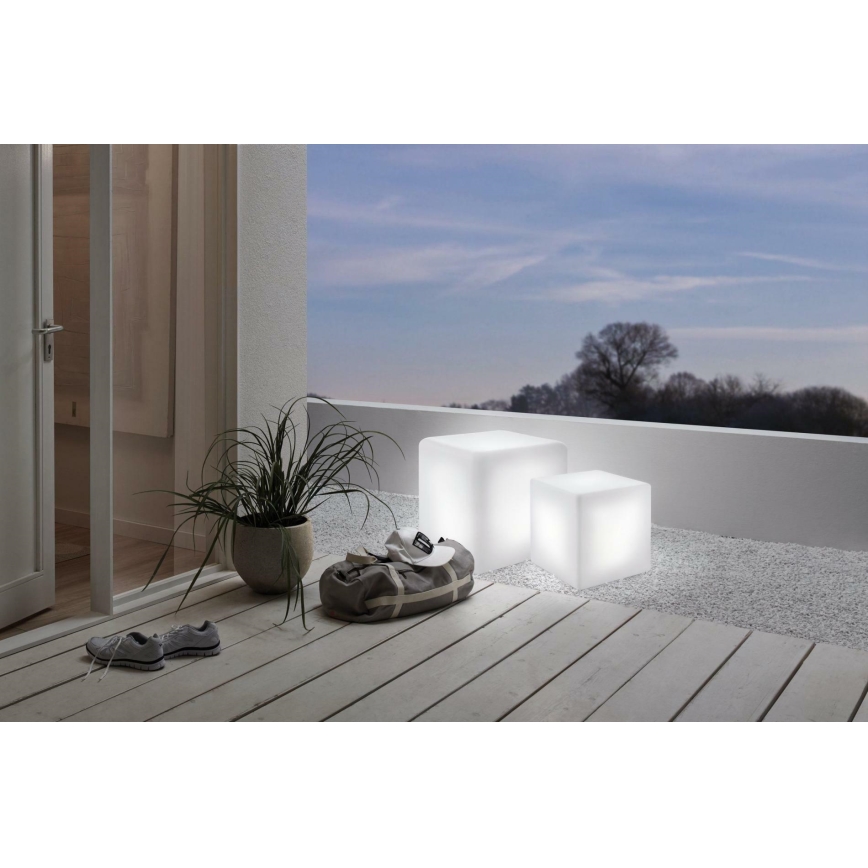 Eglo 31054 - LED RGBW Dimbaar buitenshuis lamp 1xE27/9W/230V 40 cm IP65