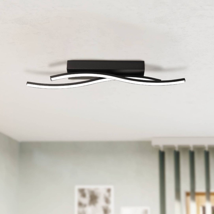 Eglo 31226 - LED plafondlamp ALBORAYA LED/10,8W/230V 3000K zwart