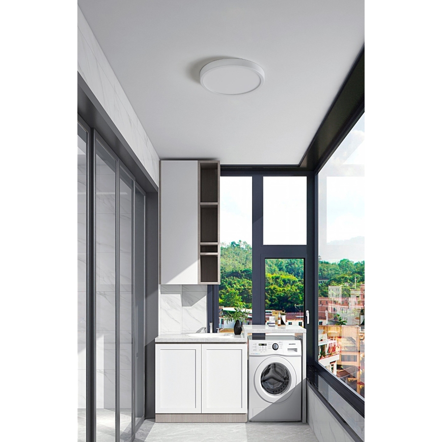 Eglo 31379 - LED Dimbare badkamer plafondverlichting ARGOLIS-Z LED/19,5W/230V 2700-6500K IP44 wit