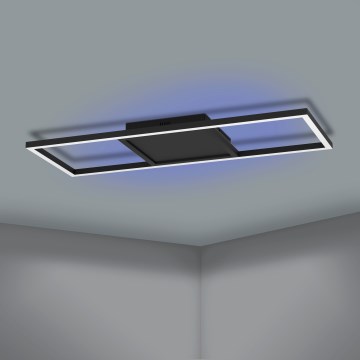Eglo 31431 - LED RGBW Dimbare plafondlamp CALAGRANO-Z LED/21W/230V 3000-6500K zwart