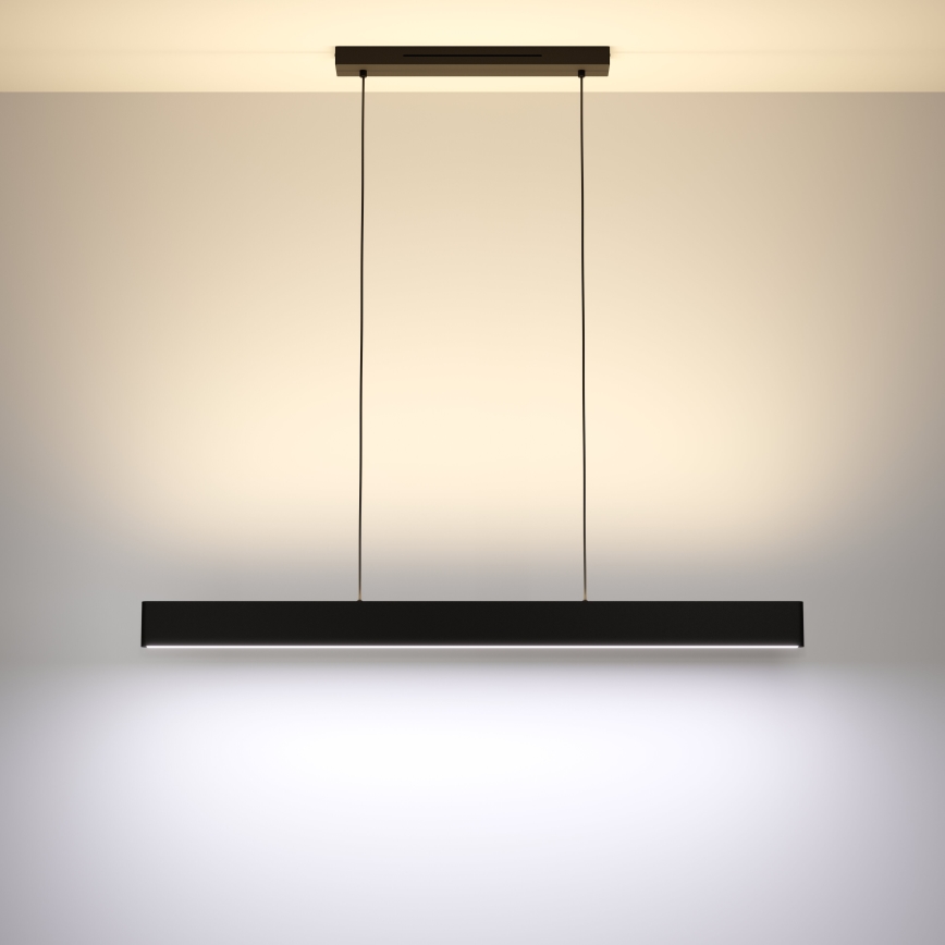 Eglo 31433 - LED RGBW Dimbare hanglamp aan een koord ANDREAS-Z LED/38W/230V 2700-6500K zwart