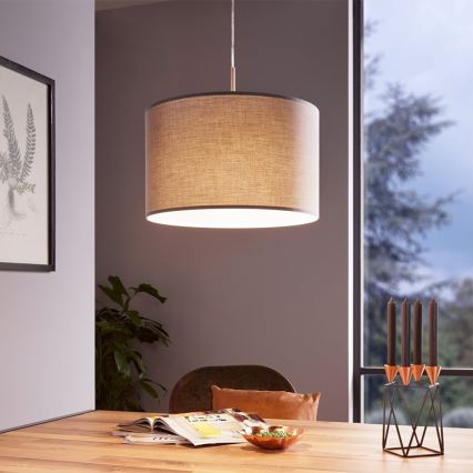 Eglo - Hanglamp aan koord 1xE27/60W/230V