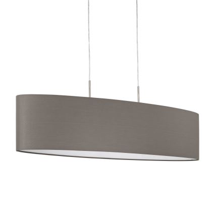 Eglo 31587 - Hanglamp aan koord PASTERI 2xE27/60W/230V