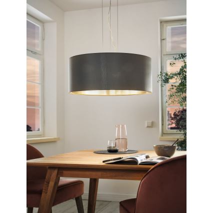 Eglo - Hanglamp aan koord 3xE27/60W/230V