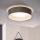 Eglo 31623 - LED plafondlamp MASERLO LED/16W/230V 3000K Ø 40,5 cm grijs/zilver