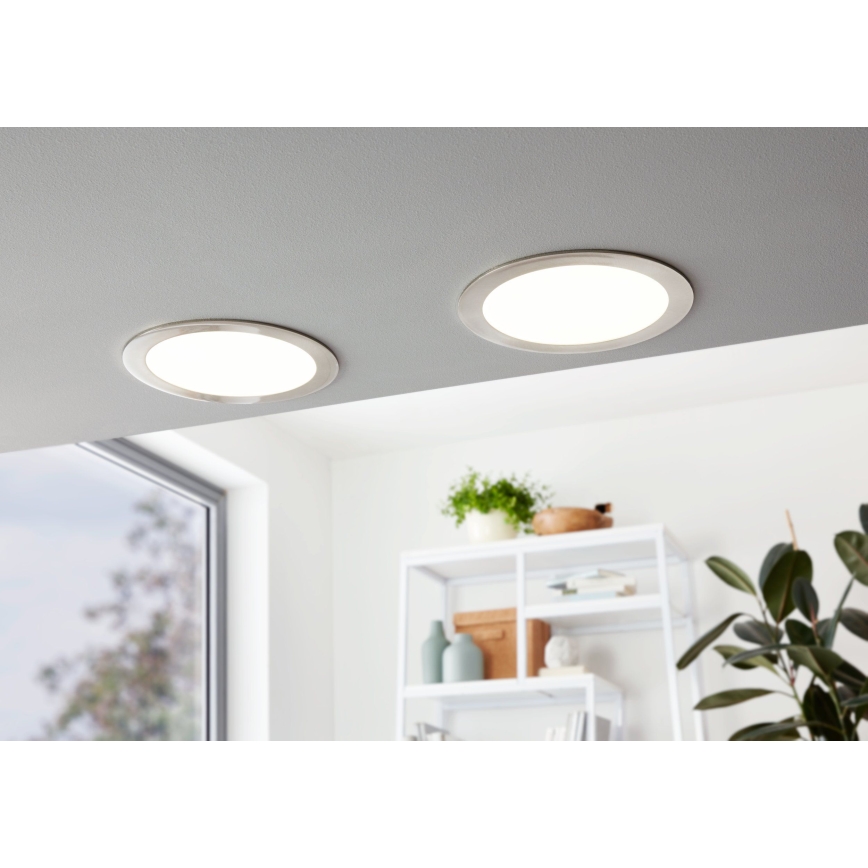 Eglo 31676 - LED-inbouwspot FUEVA 1 LED/18W/230V Ø 22,5 cm