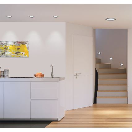 Eglo 31676 - LED-inbouwspot FUEVA 1 LED/18W/230V Ø 22,5 cm