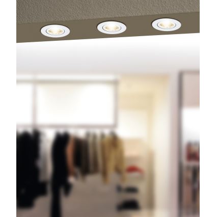 Eglo 31696 - LED RGBW Dimbare hangende plafondverlichting SALICETO-Z LED/4,7W/230V 2700-6500K wit