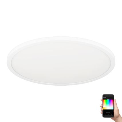 Eglo 31699 - LED RGBW Dimbare plafondlamp ROVITO-Z LED/16,5W/230V 2700-6500K wit