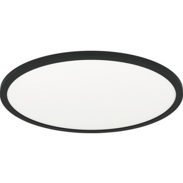 Eglo 31704 - ROVITO-Z LED RGBW dimbare plafondlamp, 1xLED/16,5W/230V, 2700-6500K, Ø 42 cm, zwart + afstandsbediening