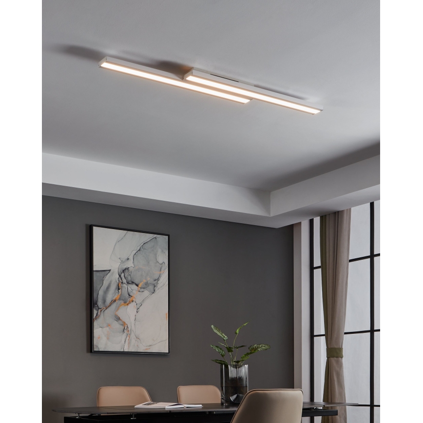 Eglo 31713 - LED RGBW Dimbare plafondlamp SALITERAS-Z LED/20,4W/230V 2700-6500K wit