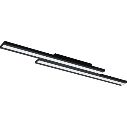 Eglo 31715 - LED RGBW Dimbare plafondlamp SALITERAS-Z LED/20,4W/230V 2700-6500K zwart