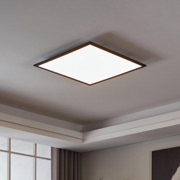 Eglo 31725 - Dimbare LED plafondlamp SALOBRENA-Z LED/33W/230V 2700-6500K zwart