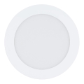 Eglo 31742 - LED dimbare badkamer inbouwspot FUEVA-Z LED/10,5W/230V 2700-6500K IP44 wit