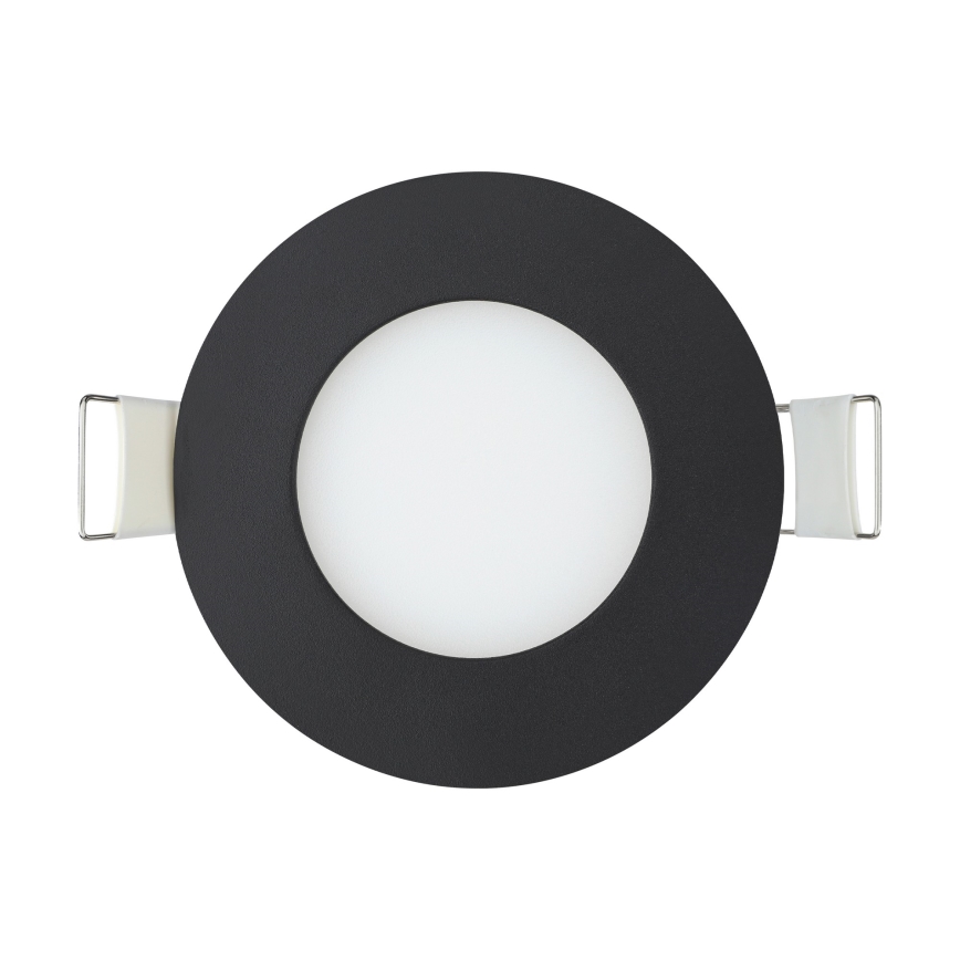 Eglo 31743 - SET 3x LED dimbare badkamer inbouwspot FUEVA-Z 1xLED/2,8W/230V 2700-6500 IP44 zwart