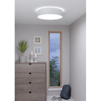 Eglo 31766 - LED RGBW dimbare plafondlamp ROMAO-Z LED/35W/230V 2700-6500K Ø 57 cm wit
