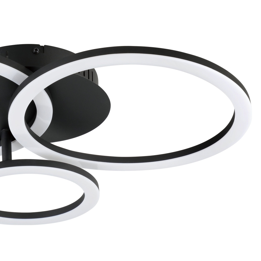 Eglo 31771 - Dimbare LED Plafondlamp PARRAPOS-Z LED/33W/230V 3000-6500K zwart