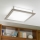 Eglo 31897 - Plafondlamp AURIGA 4xE14/40W/230V 38,5x38,5 cm mat chroom